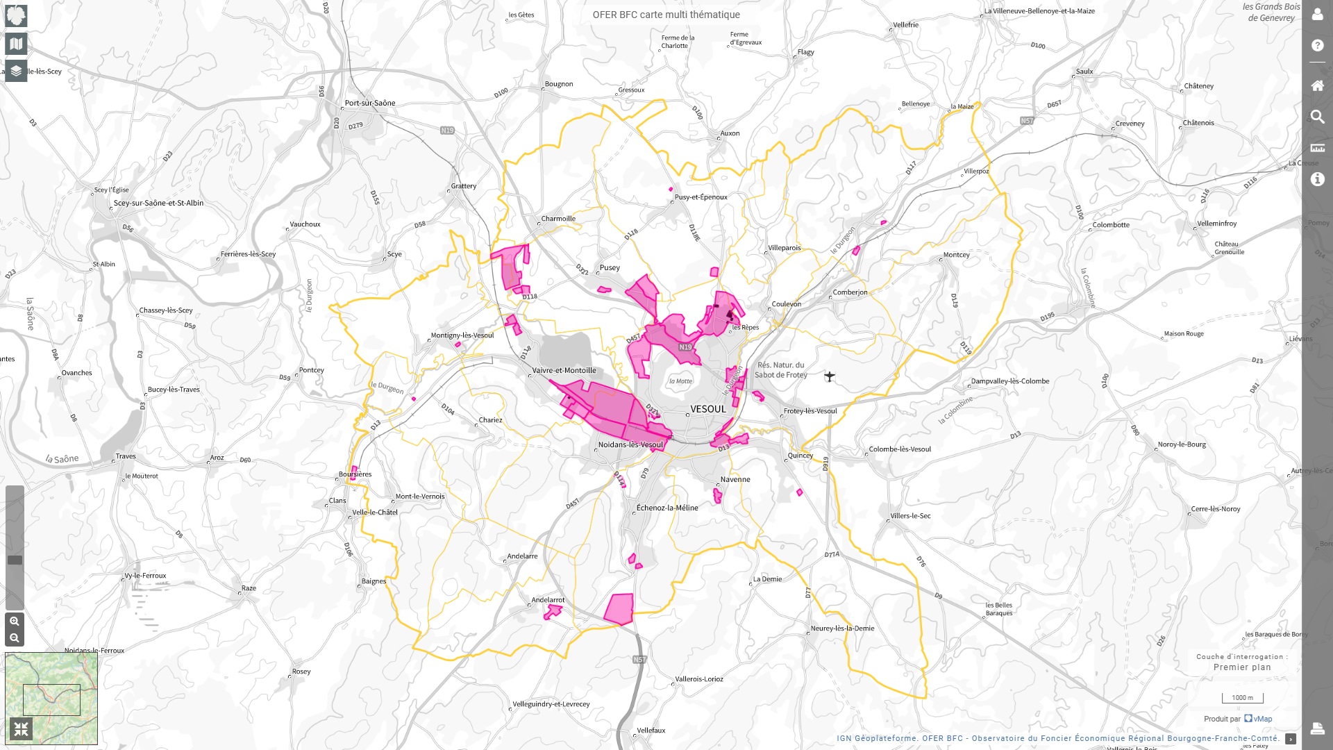 Decouvrez votre applicationVMap